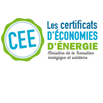 financement isolation : Logo des Certificats d'Économies d'Énergie (CEE) - Maximisez les économies et l'efficacité énergétique. Profitez des avantages des CEE pour soutenir vos projets éco-responsables. Un geste pour l'environnement avec des bénéfices concrets pour votre habitat.